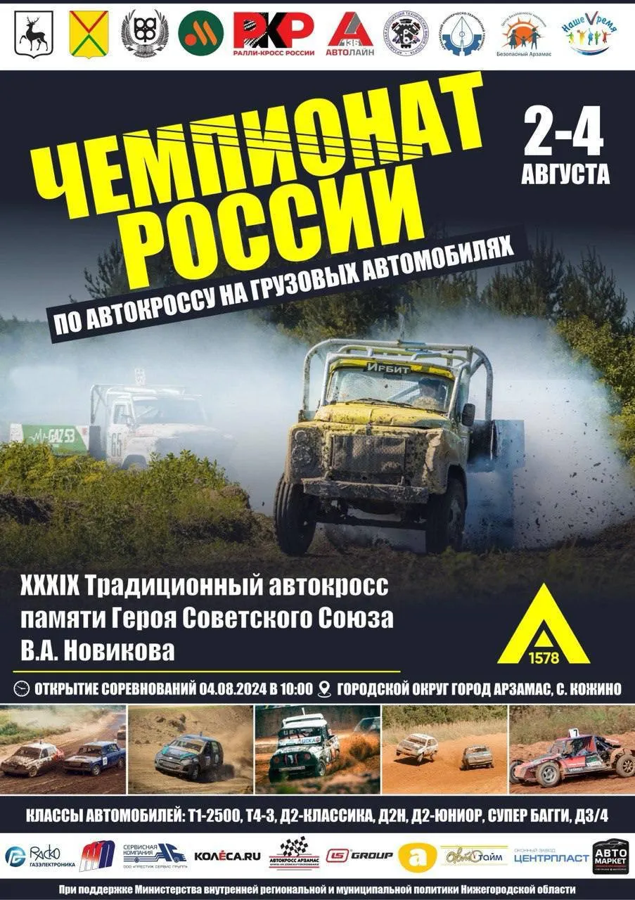Рев моторов и адреналин в Арзамасе! 